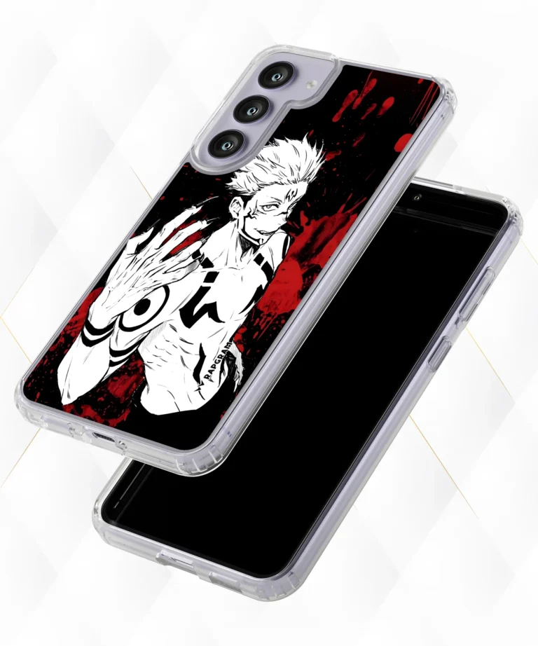 Sukuna Red Manga Silicone Case