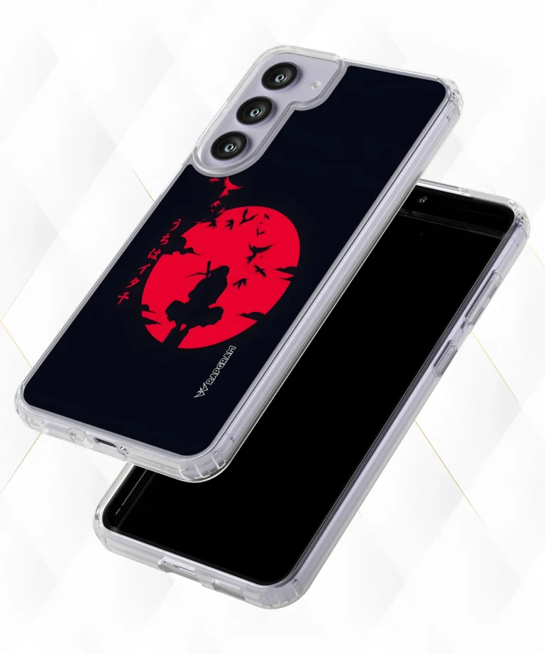 Itachi Black Red Silicone Case