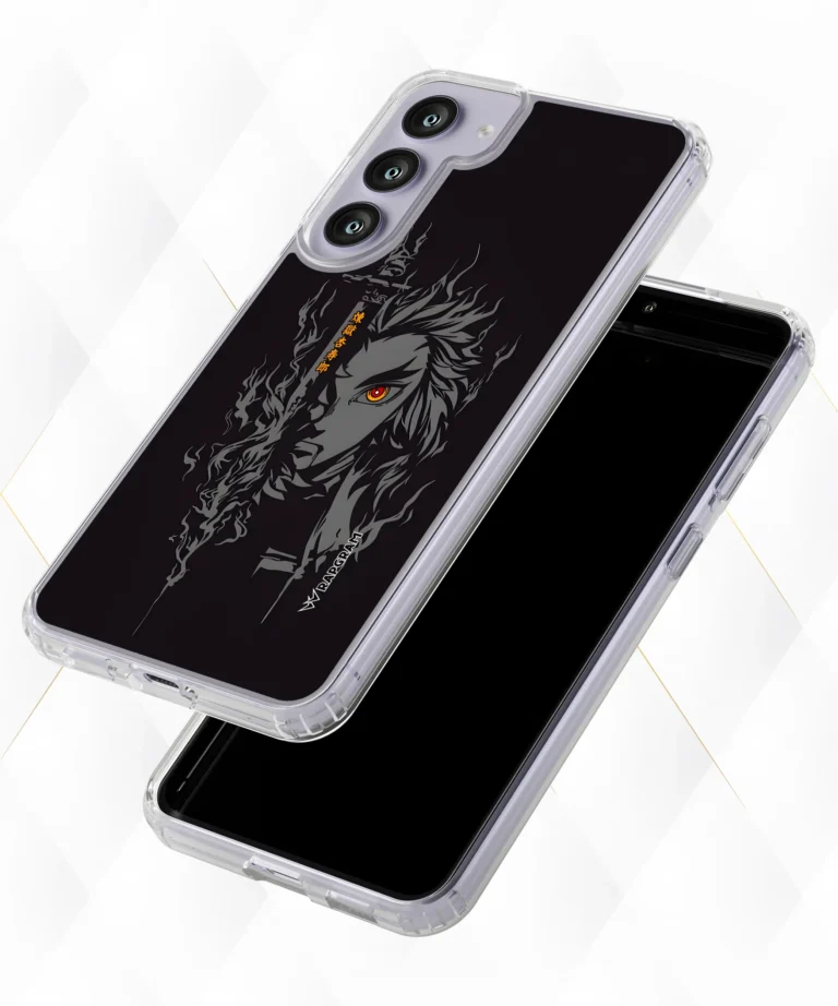 Rengoku Black Silicone Case