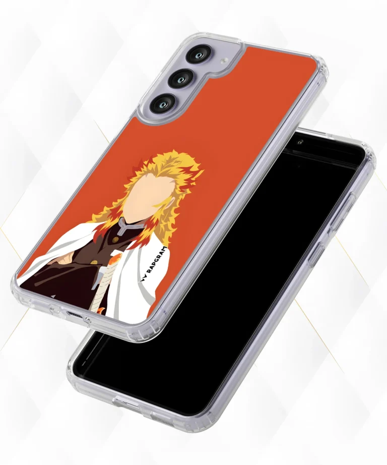 Rengoku Orange Silicone Case