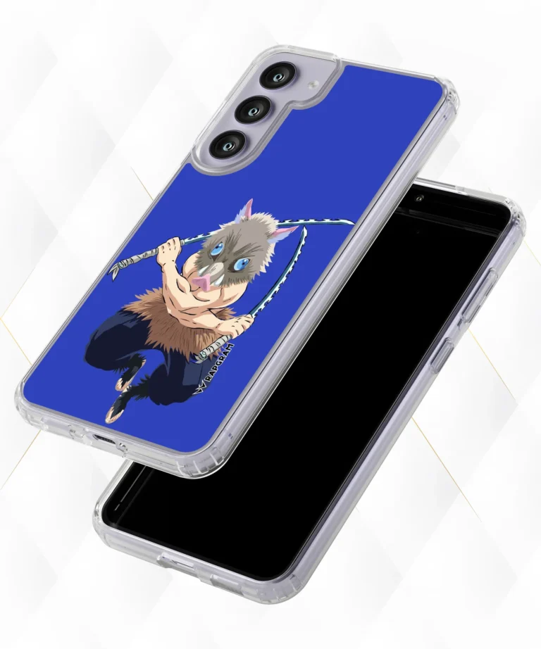 Inosuke Hashibira Blue Silicone Case