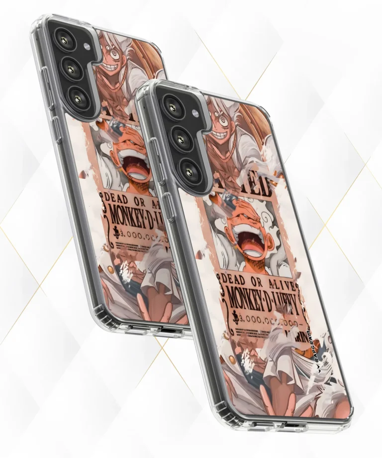 Luffy Gear 5 Wanted Silicone Case