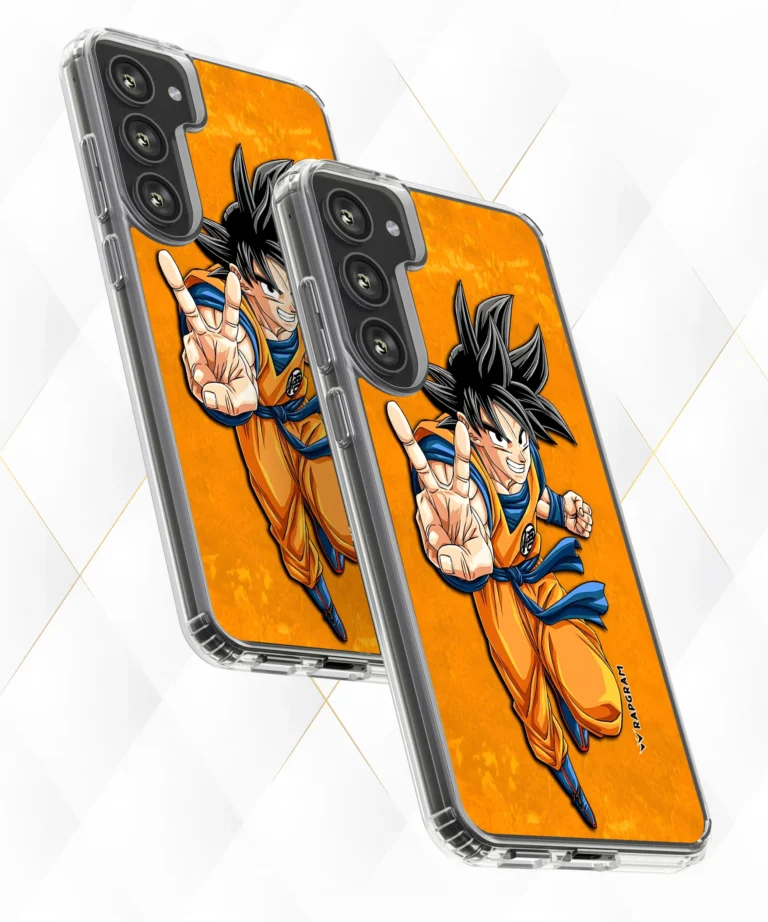 Goku Peace Silicone Case