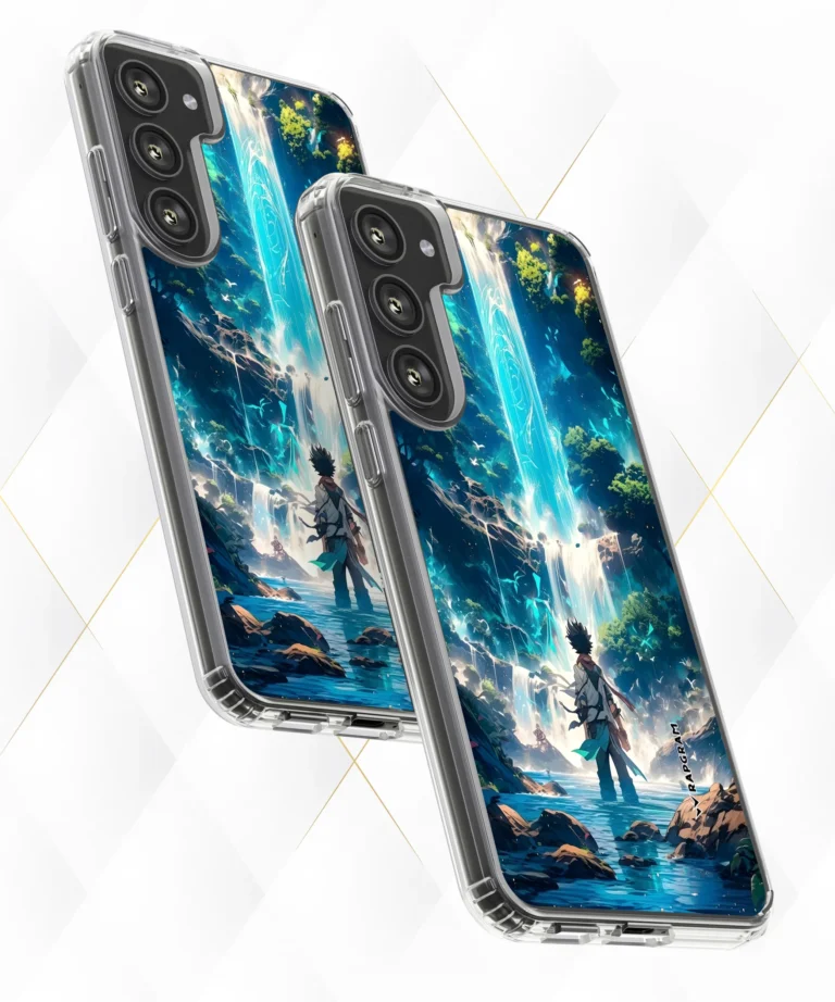 Midoriya Waterfall Silicone Case