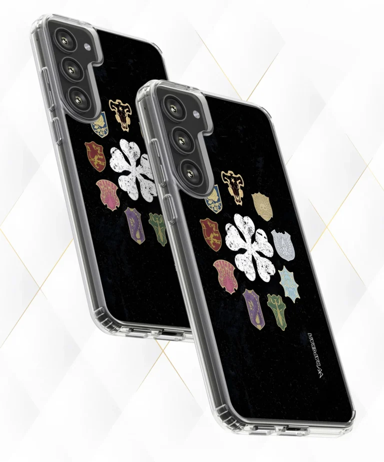 Black Clover Squads Silicone Case