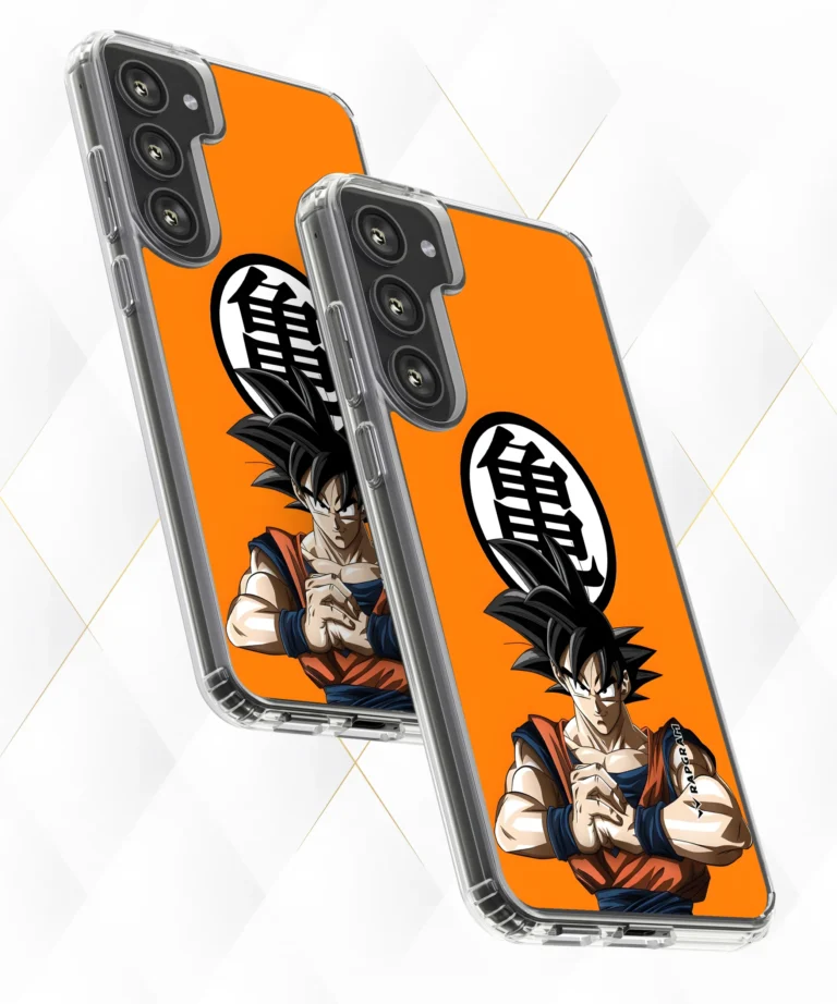 Goku Orange Emblem Silicone Case