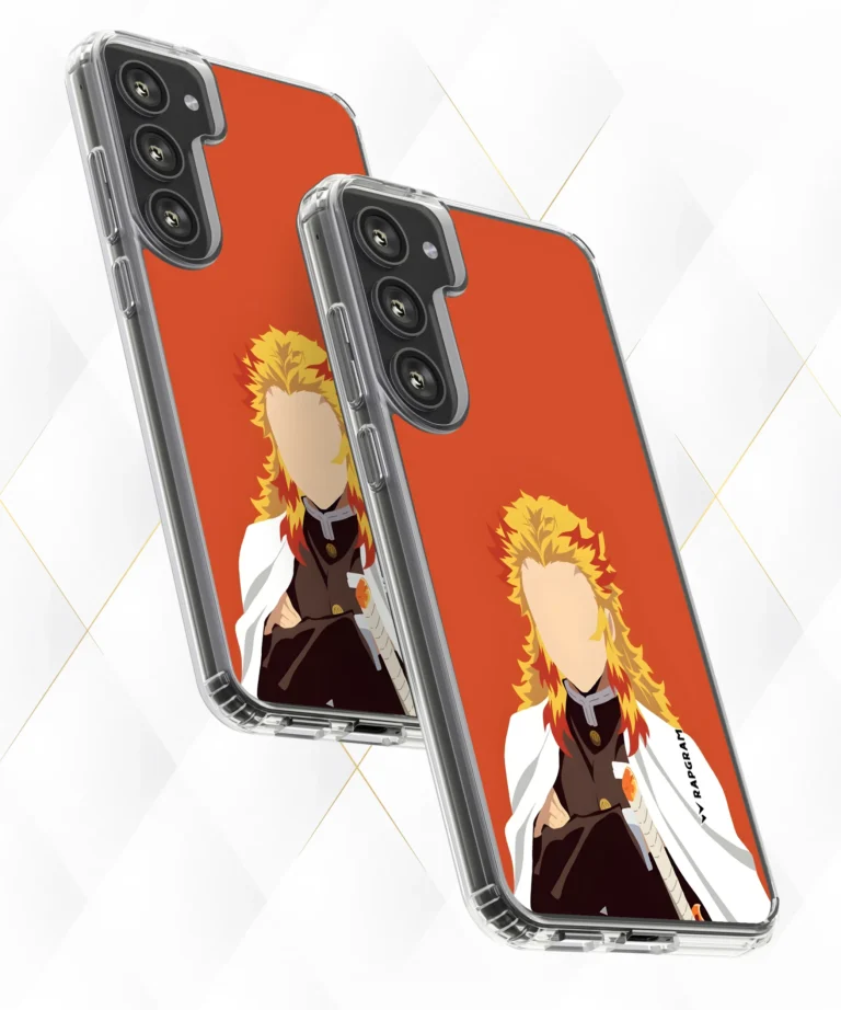 Rengoku Orange Silicone Case