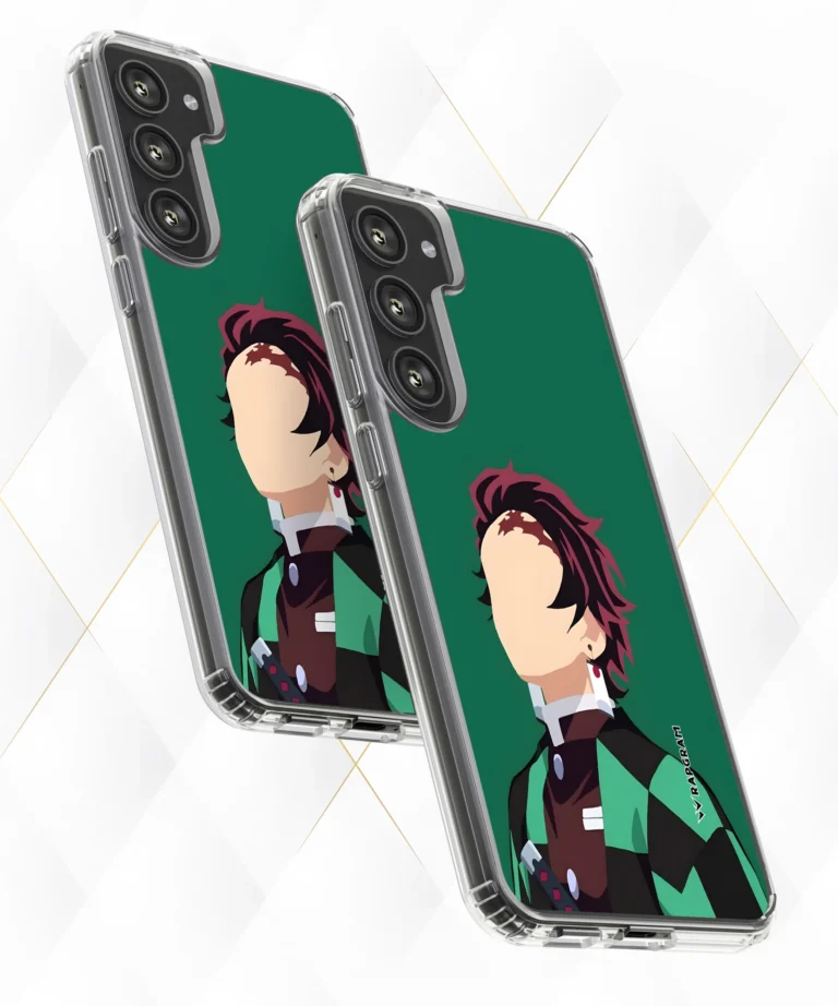 Tanjiro Dark Green Silicone Case