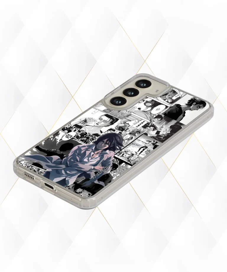 Eren Manga Panel Silicone Case