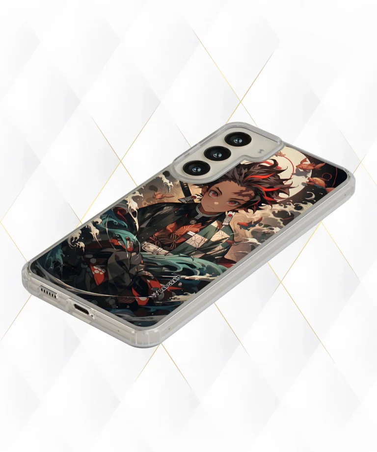 Tanjiro vivid Silicone Case