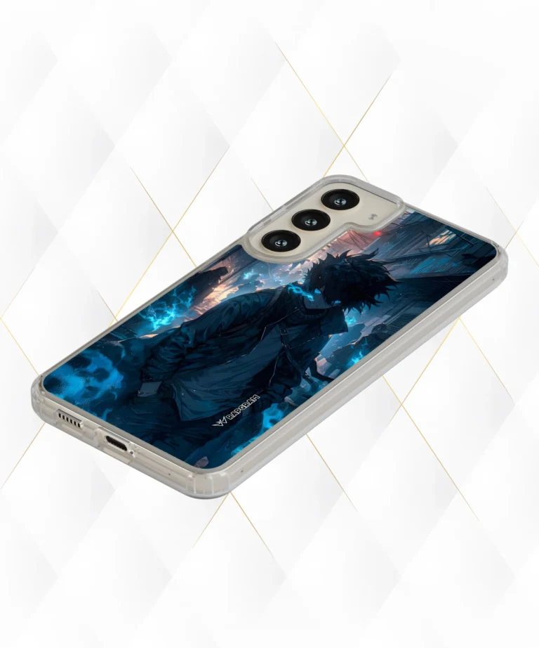 Dabi Blue Flames Silicone Case