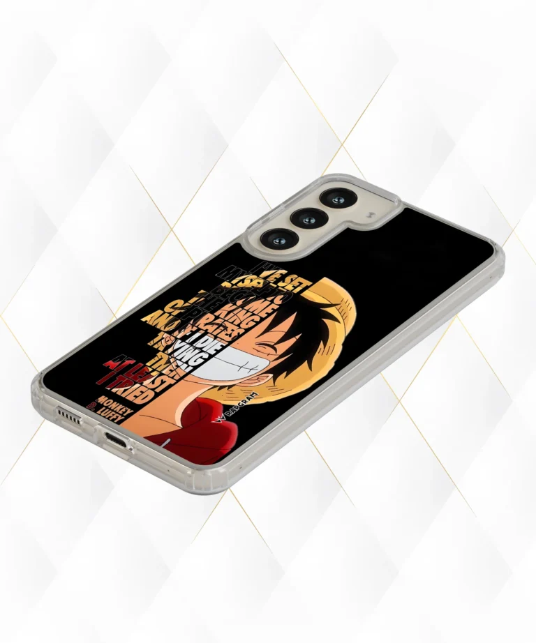 Luffy Quote Silicone Case