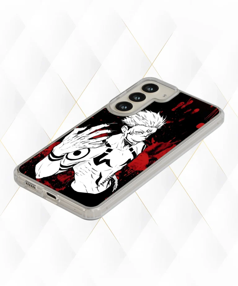 Sukuna Red Manga Silicone Case