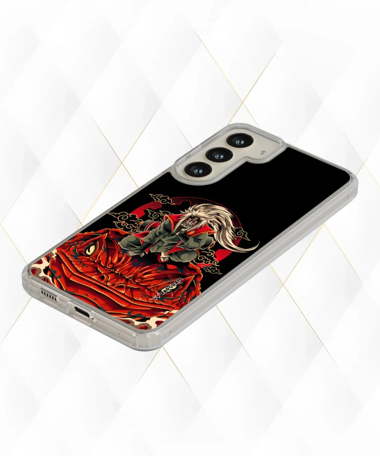 Jiraya X Toad Silicone Case