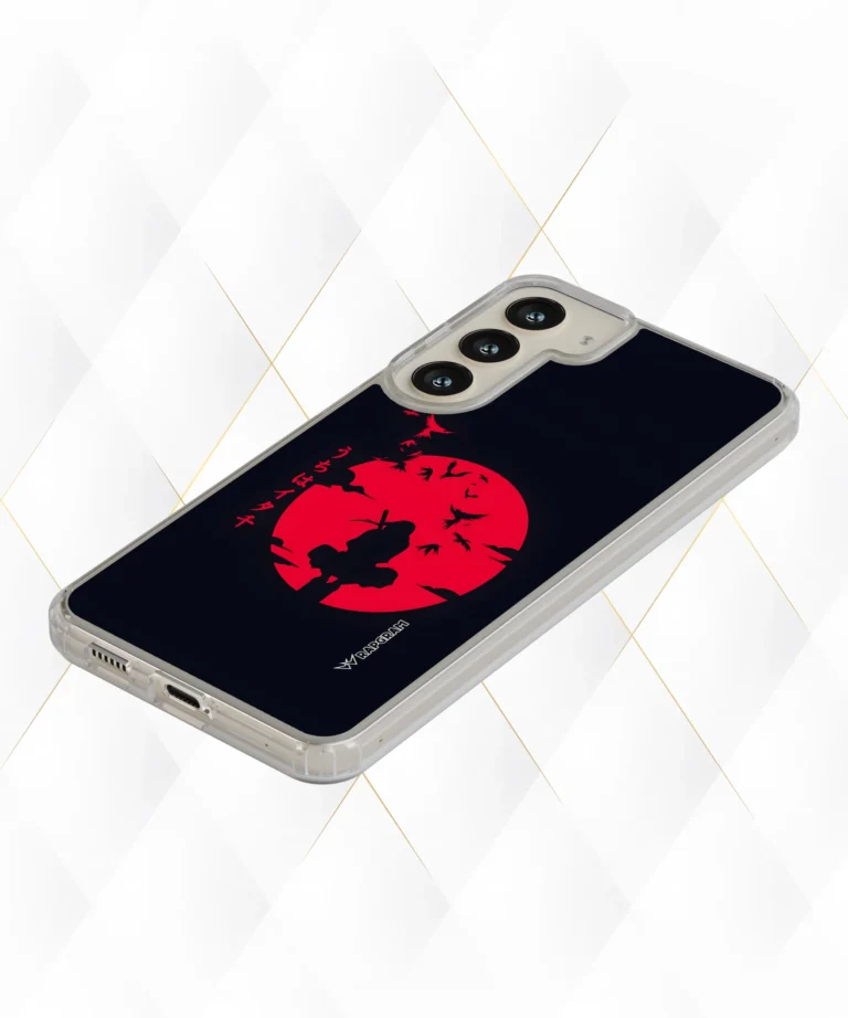 Itachi Black Red Silicone Case