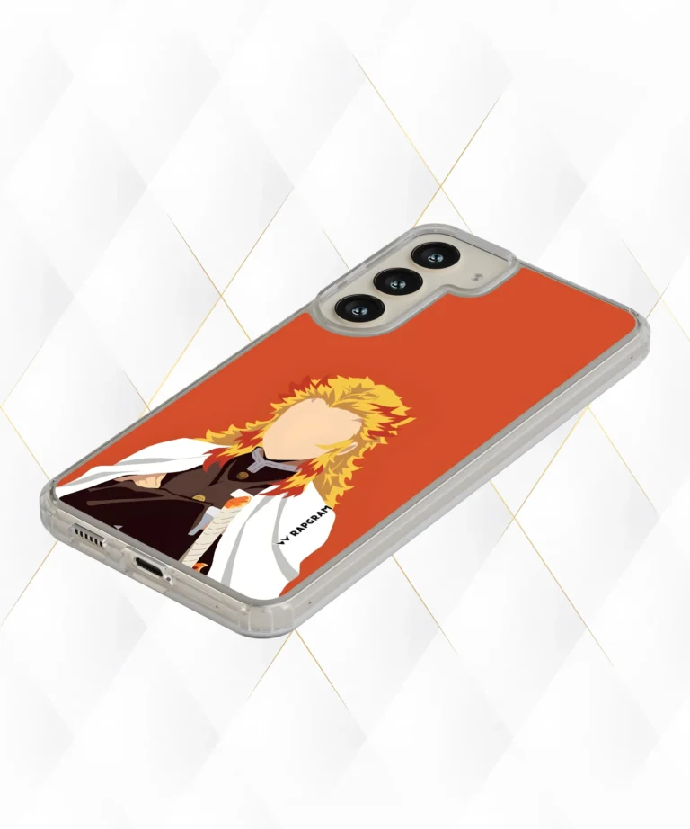 Rengoku Orange Silicone Case