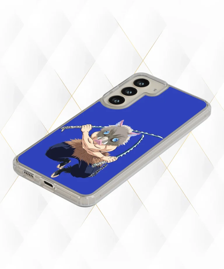 Inosuke Hashibira Blue Silicone Case