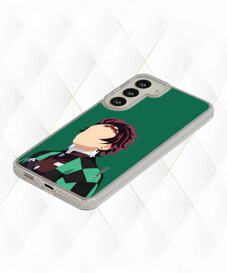 Tanjiro Dark Green Silicone Case