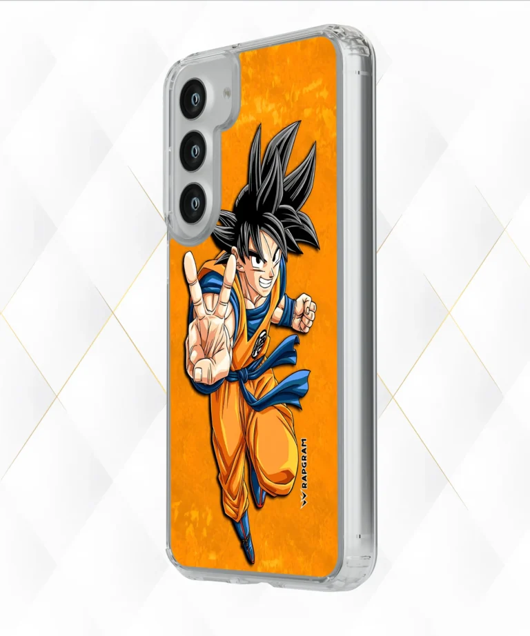 Goku Peace Silicone Case