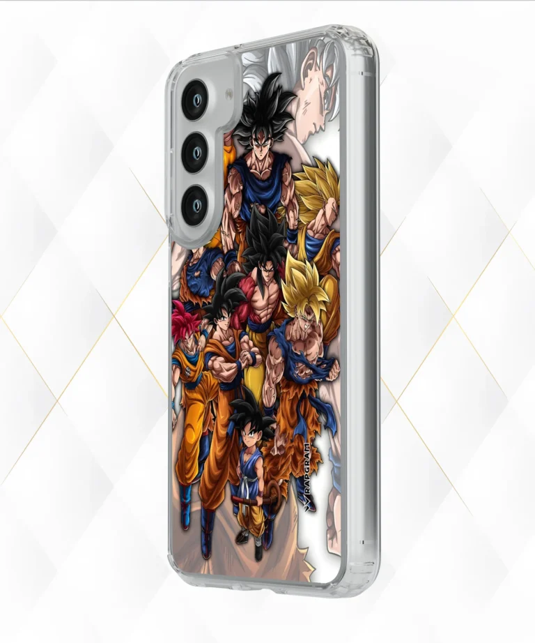 Goku All Forms Silicone Case