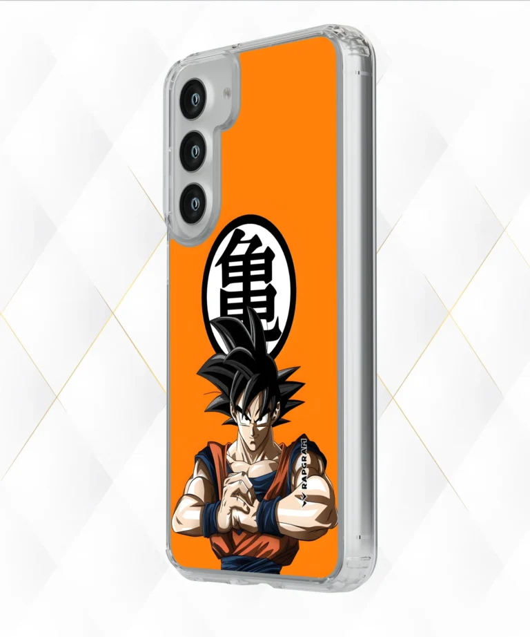 Goku Orange Emblem Silicone Case