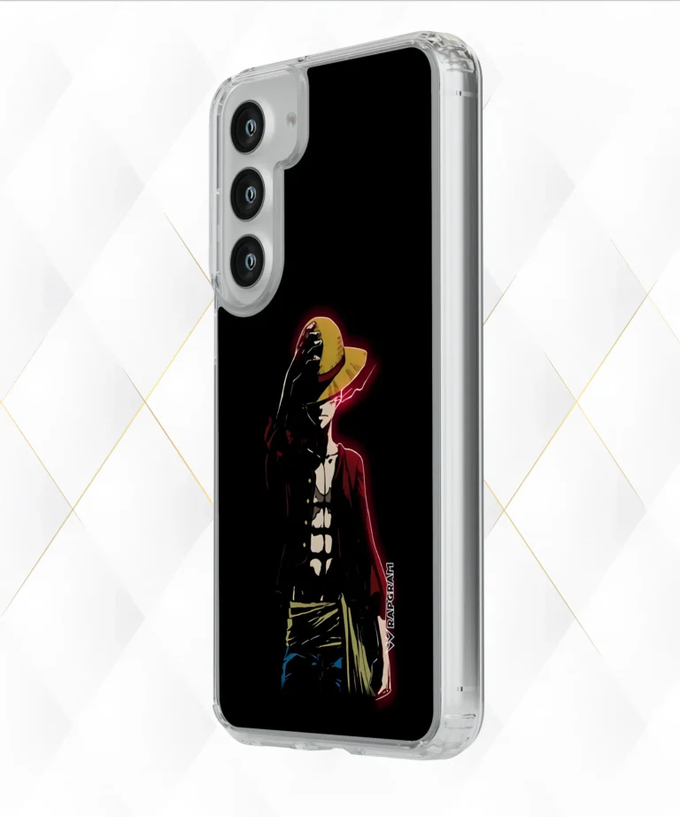 Luffy Black Silicone Case