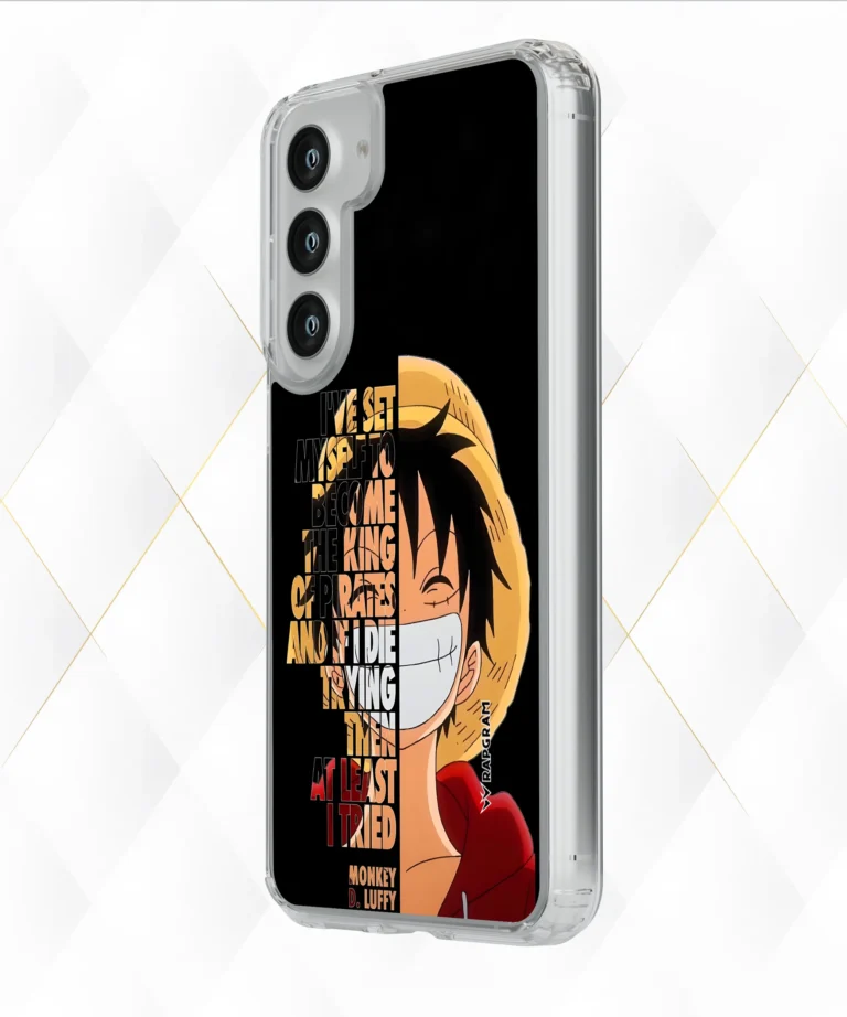 Luffy Quote Silicone Case