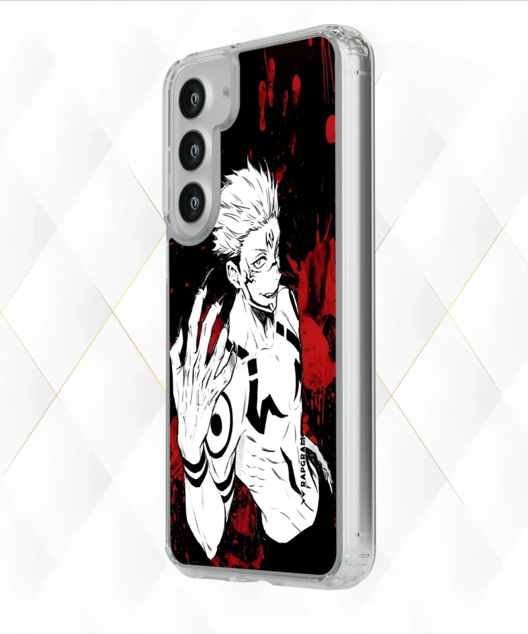 Sukuna Red Manga Silicone Case