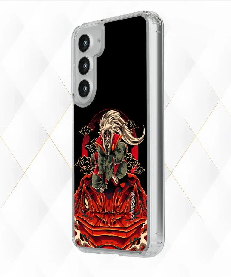 Jiraya X Toad Silicone Case