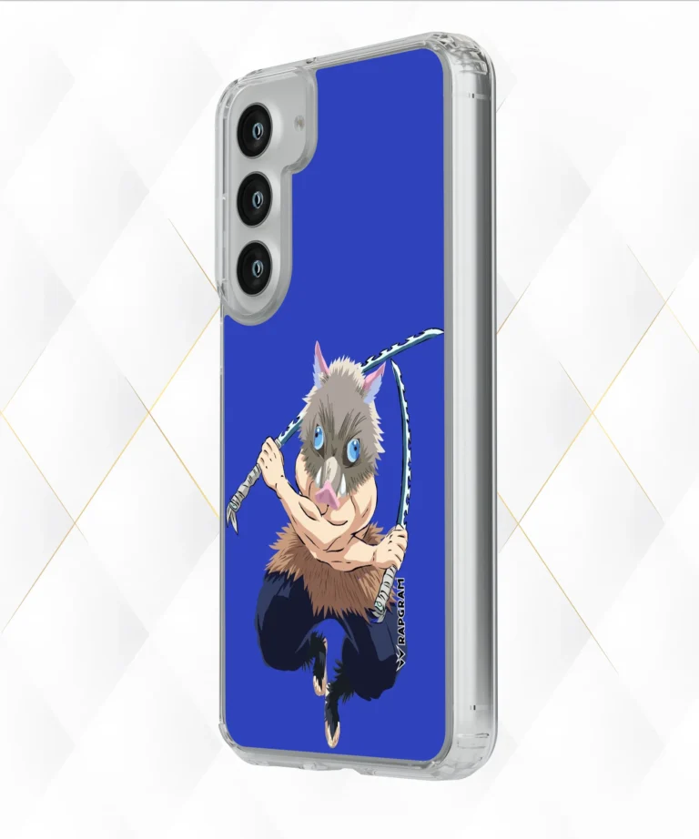 Inosuke Hashibira Blue Silicone Case