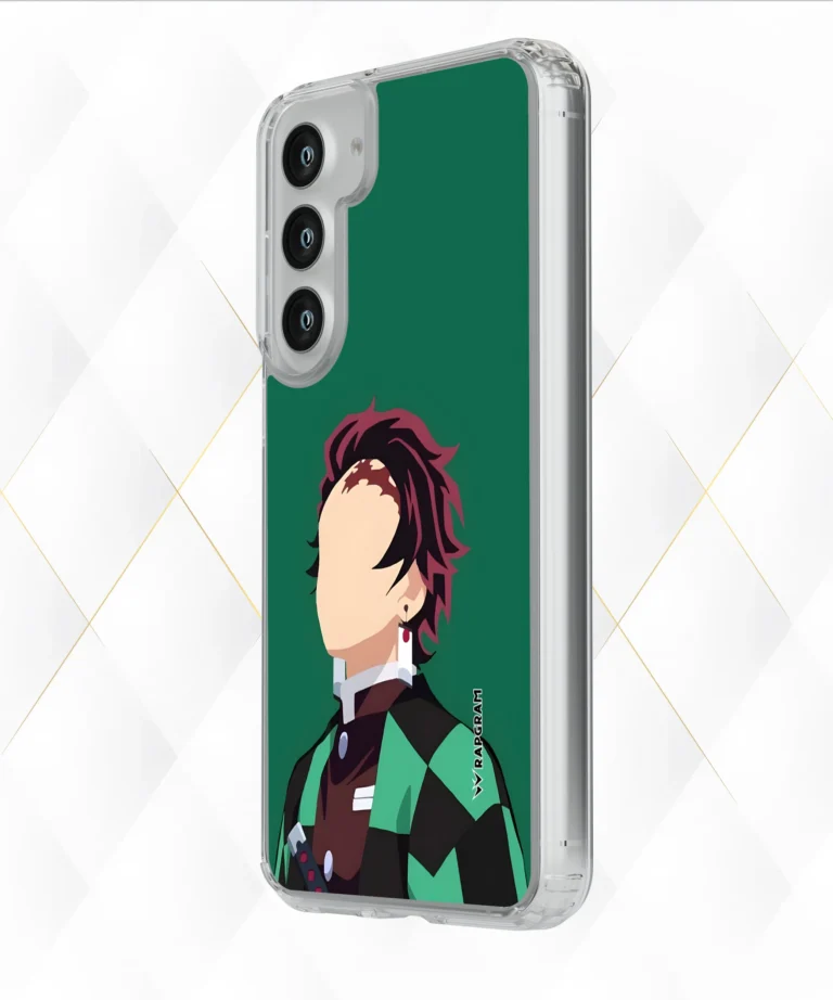 Tanjiro Dark Green Silicone Case