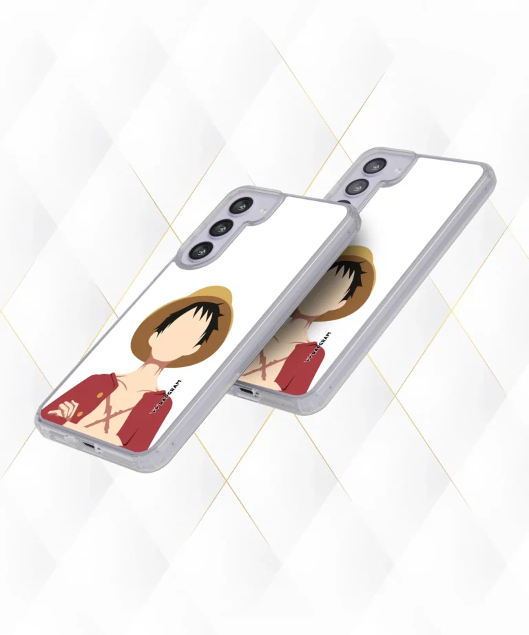 Luffy White Silicone Case