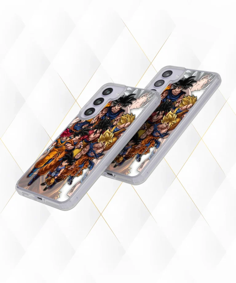 Goku All Forms Silicone Case
