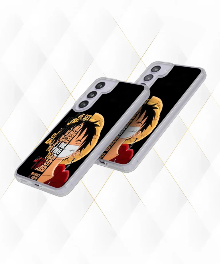 Luffy Quote Silicone Case