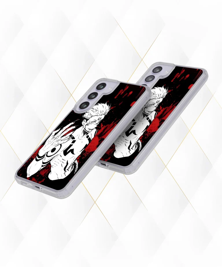 Sukuna Red Manga Silicone Case