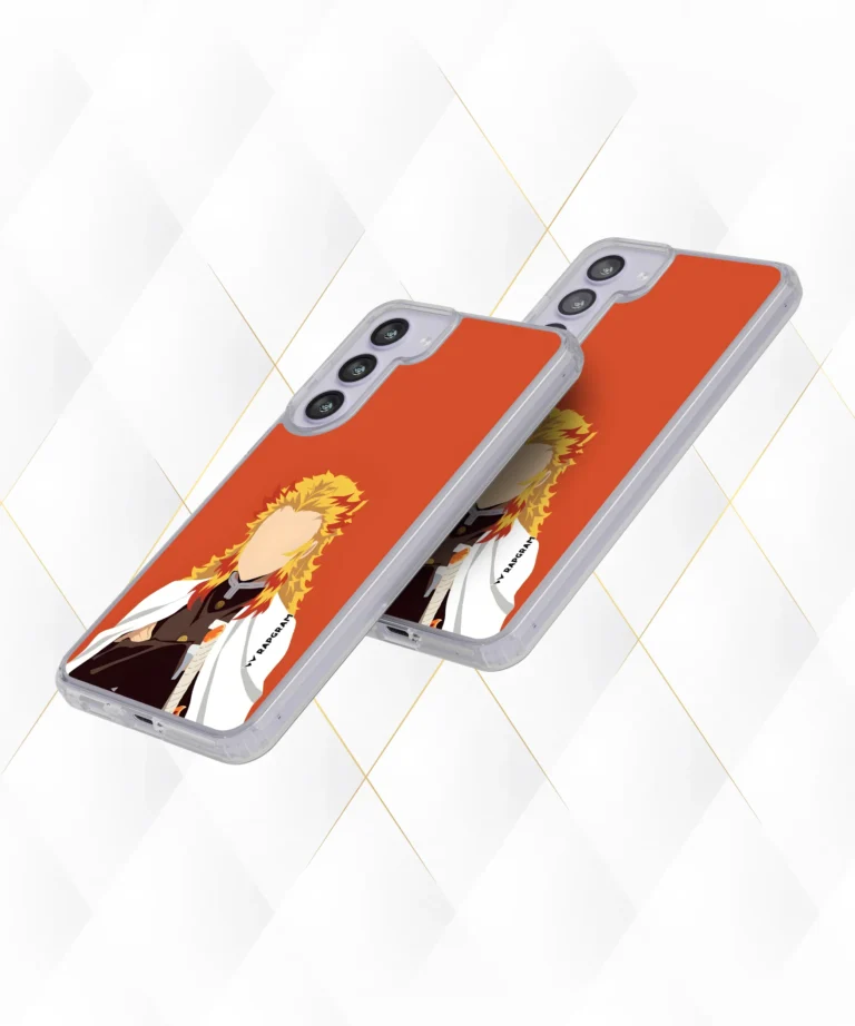 Rengoku Orange Silicone Case