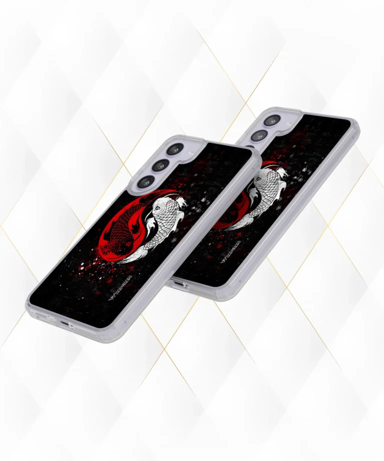 Yin Yang Fish Silicone Case