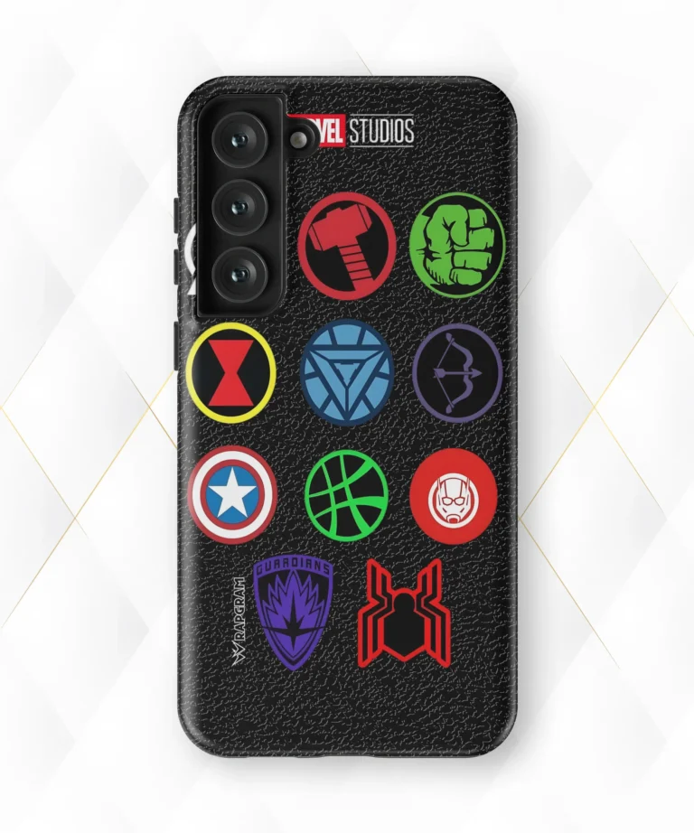 Marvel Studios Black Leather Case