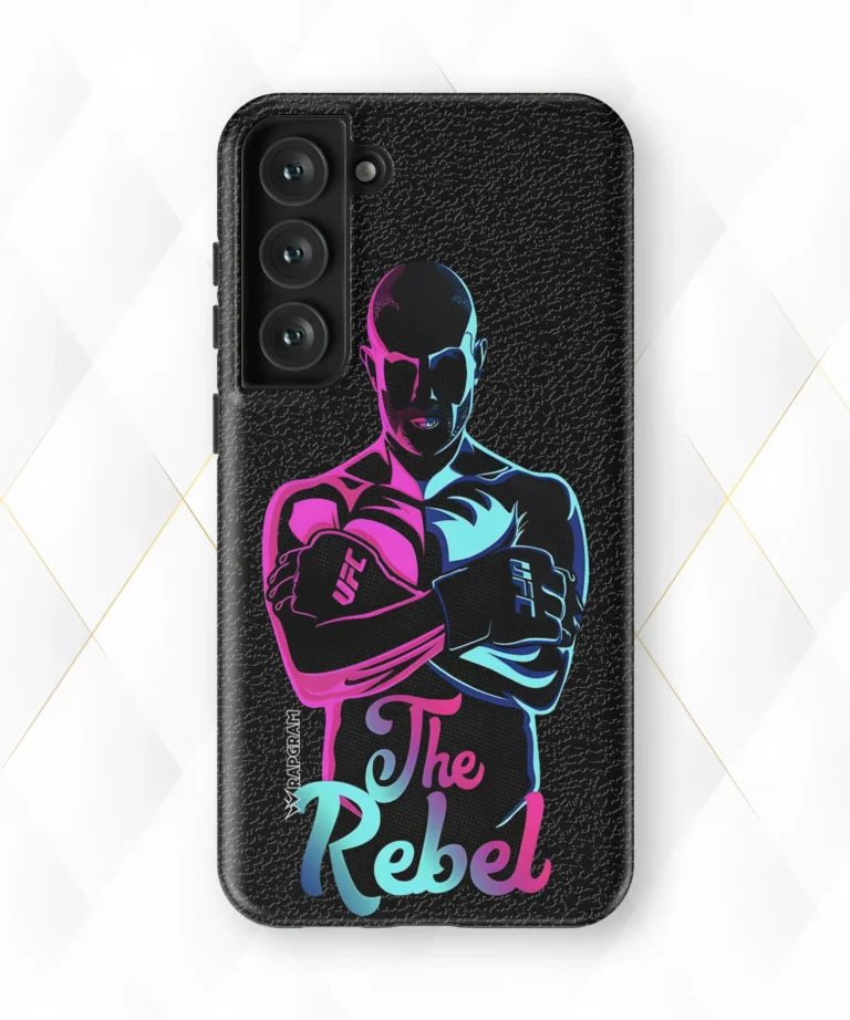 The Rebel Black Leather Case