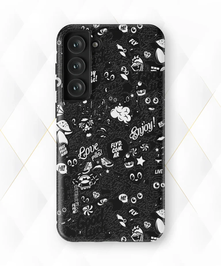 Enjoy Music Black Leather Case