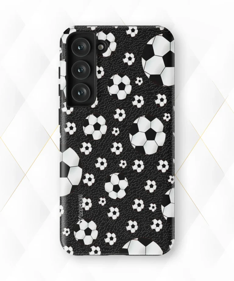 Football Club Black Leather Case