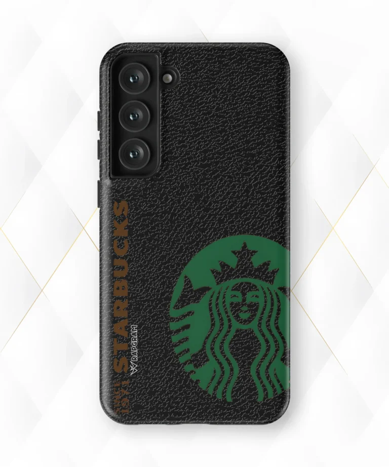 1971 Starbucks Black Leather Case