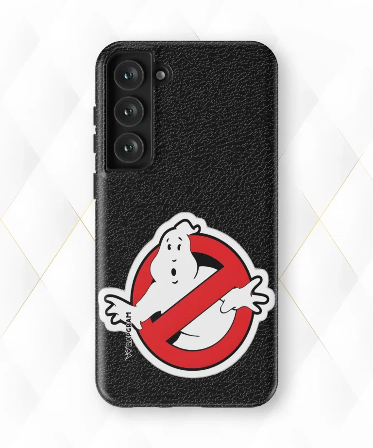 Ghostbusters Black Leather Case