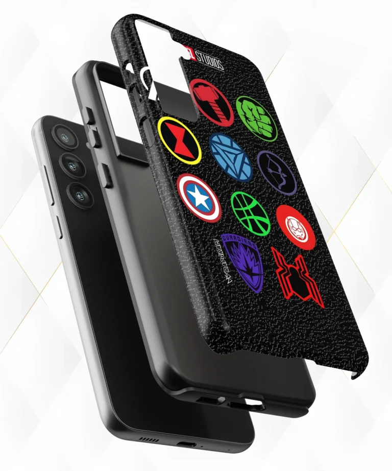 Marvel Studios Black Leather Case