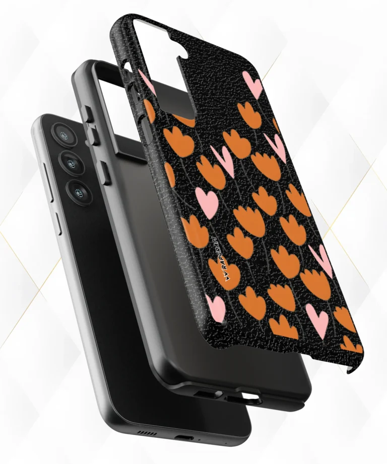 Heart Grows Black Leather Case