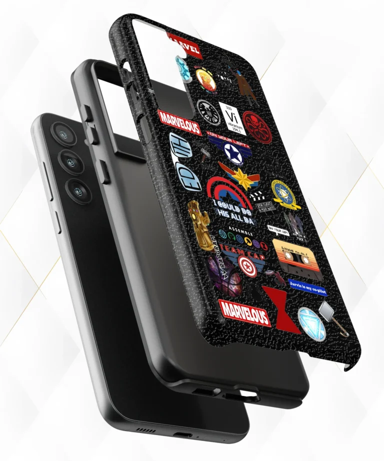 Marvelous Black Leather Case