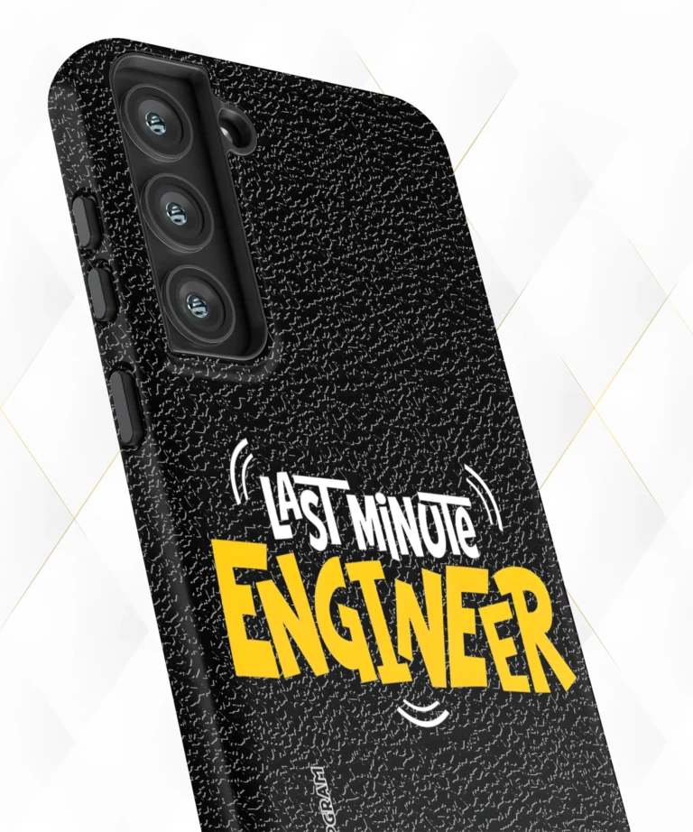 Last Engineer Black Leather Case