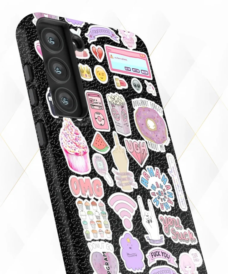 OMG Flip Black Leather Case