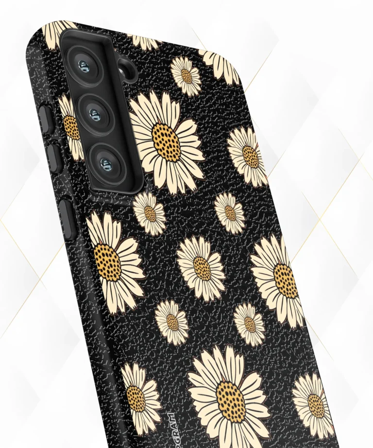 Lillies Black Leather Case