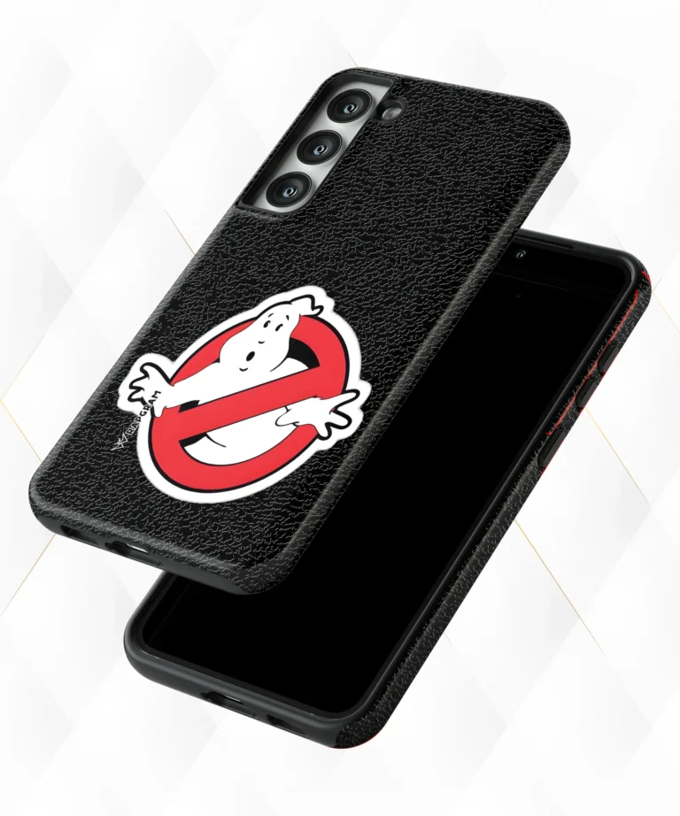 Ghostbusters Black Leather Case